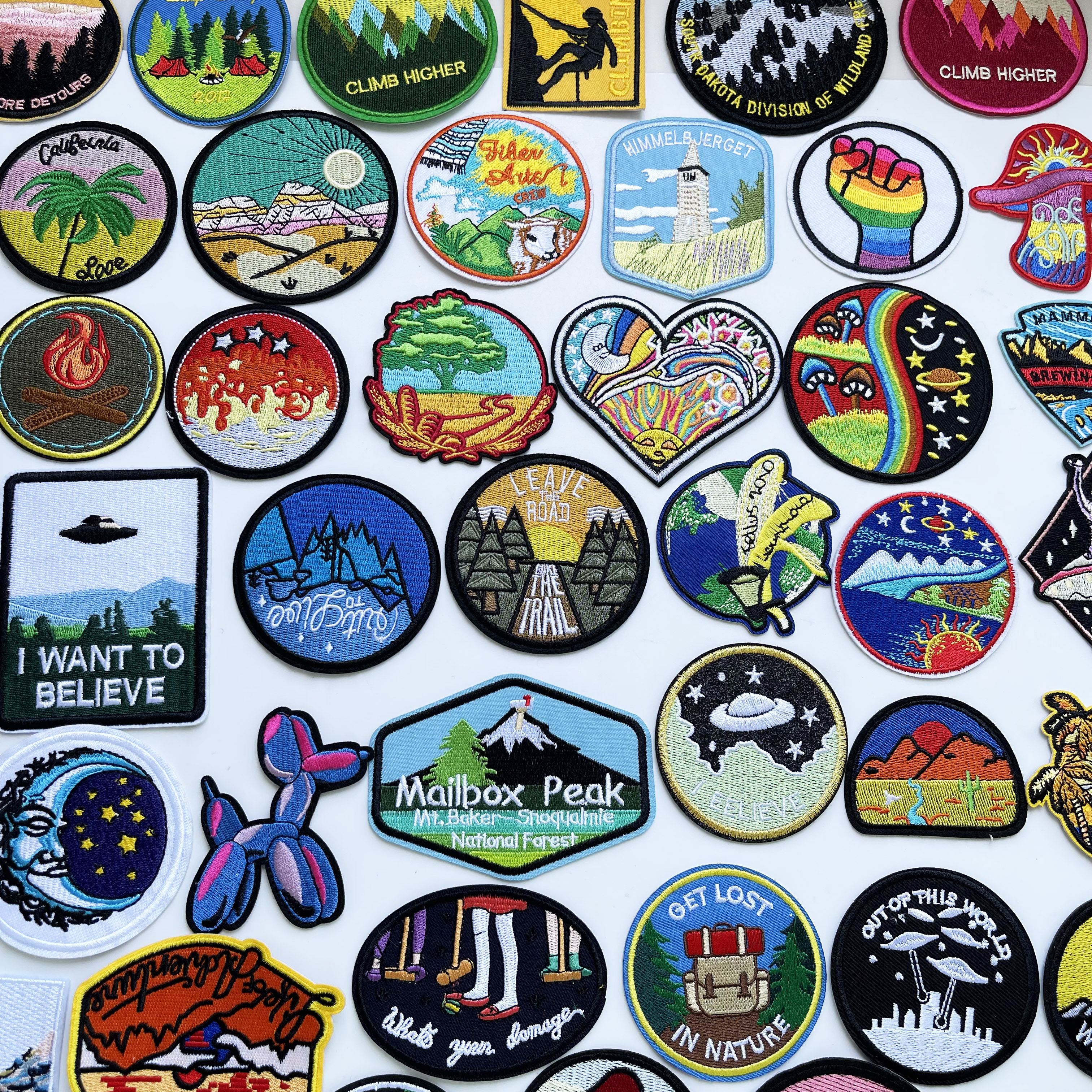Outdoor Adventure Outfit - Adventure Outdoor Patch Embroidery Patches For