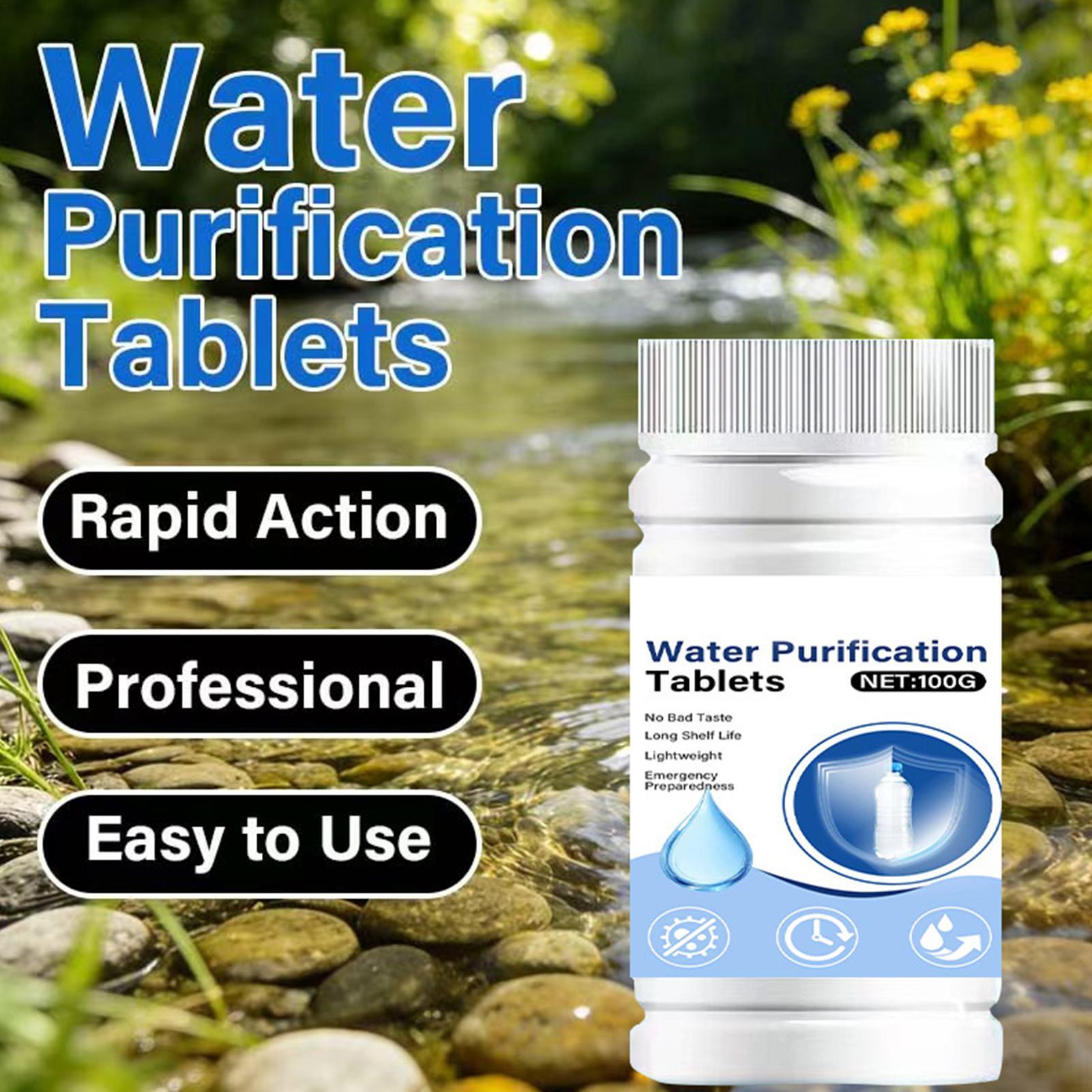 Water Filter Straw - Water Purification Tablets for Drinking Effective