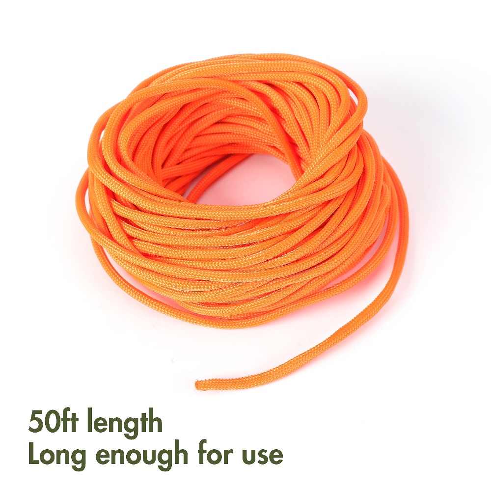 Orange Heavy Duty 550 Paracord - Paracord 550 Feet avis et prix