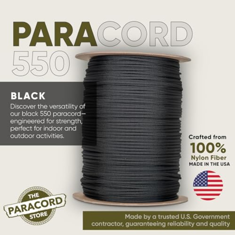Type III 550 Paracord - 1000 F - Paracord 550 Feet avis et prix