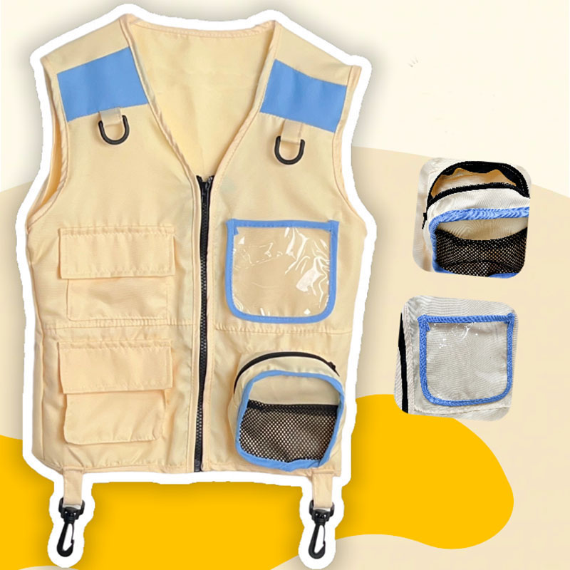 Children Explorer Vest Pretend - Outdoor Adventure Girl avis et prix