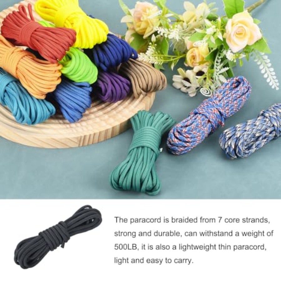 Outdoor camping tent gear: 4mm - Paracord 550 Feet avis et prix