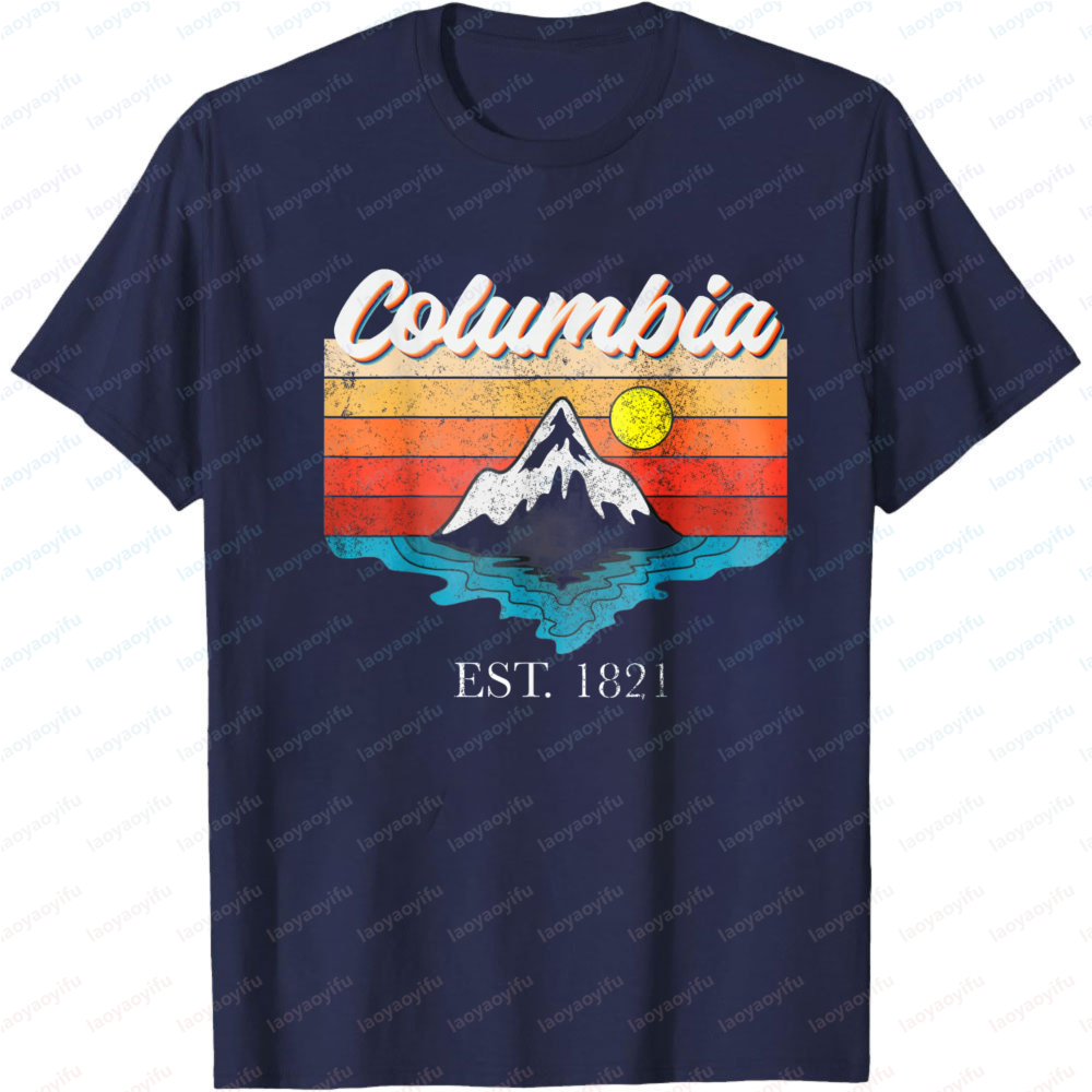 Columbia Mountain Sunset Men T - Outdoor Adventure Outfit avis et prix