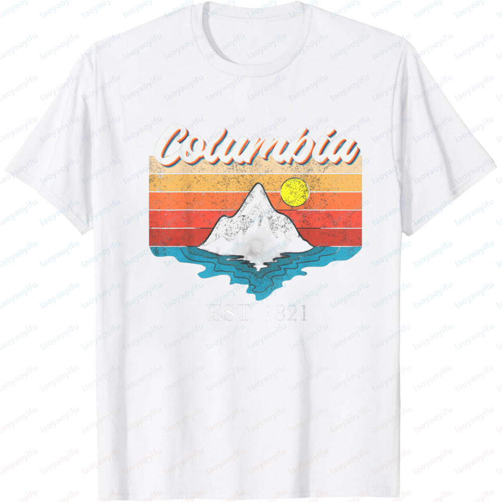 Columbia Mountain Sunset Men T - Outdoor Adventure Outfit avis et prix