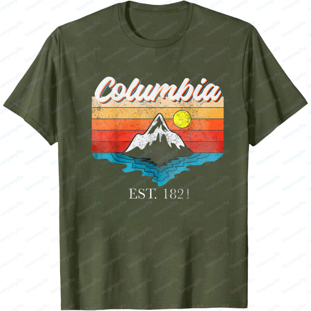 Columbia Mountain Sunset Men T - Outdoor Adventure Outfit avis et prix