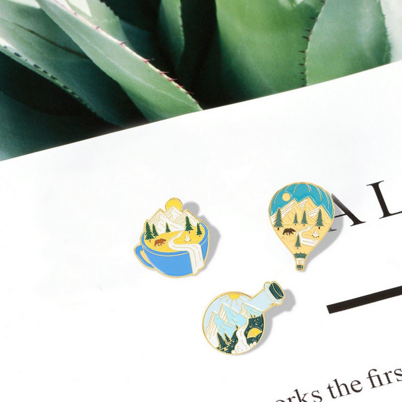 Camping Adventure Enamel Pins  - Outdoor Adventure Gifts avis et prix