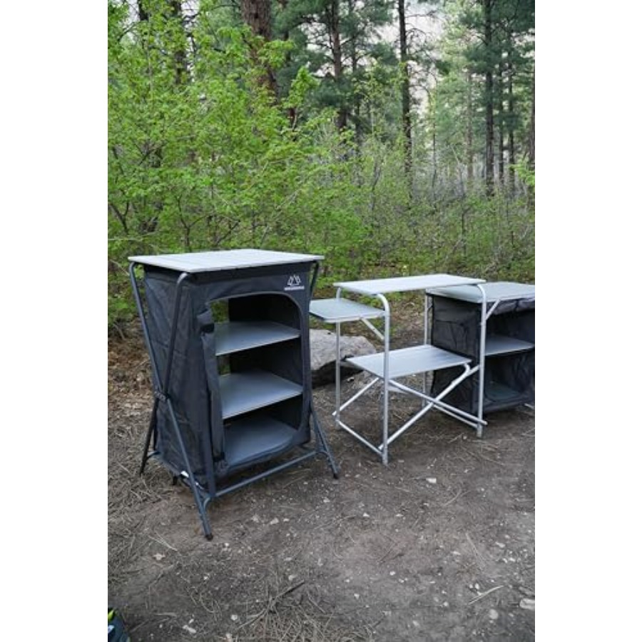 Foldable Roll Top Camping Pant - Outdoor Adventure Table With Storage avis et prix
