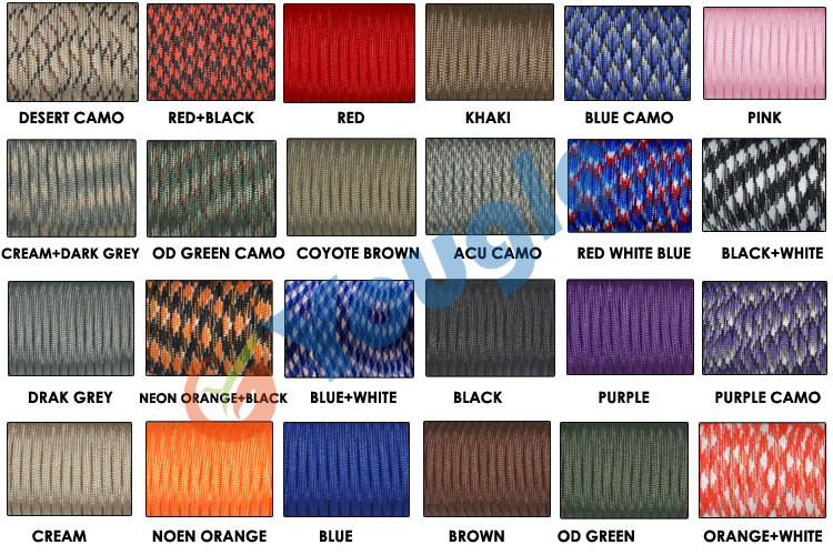 100 meters (320 feet ) Spool 5 - Paracord 550 Feet avis et prix