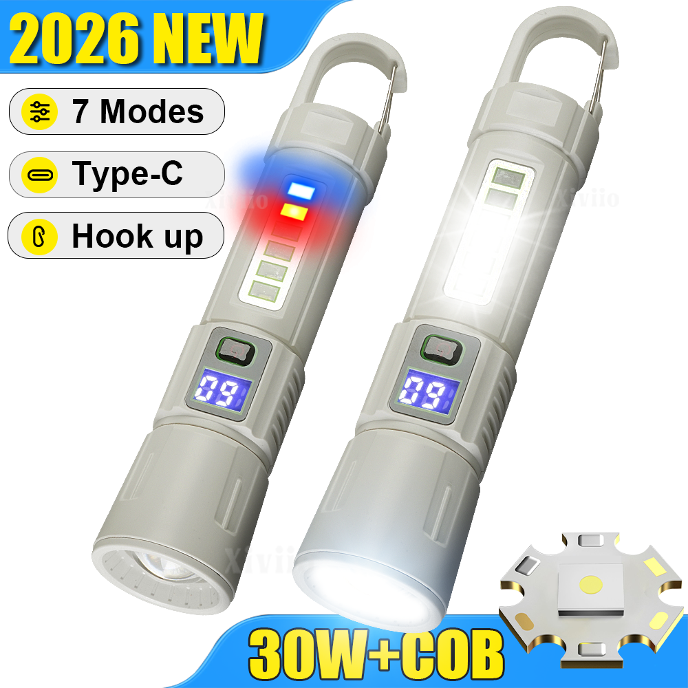 LED Work Flashlight Rechargeab - Outdoor Adventure Jobs avis et prix