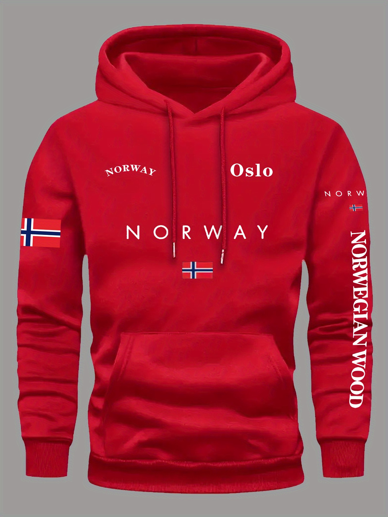 NORWAY Flag Hoodies Men Women  - Outdoor Adventure Outfit avis et prix