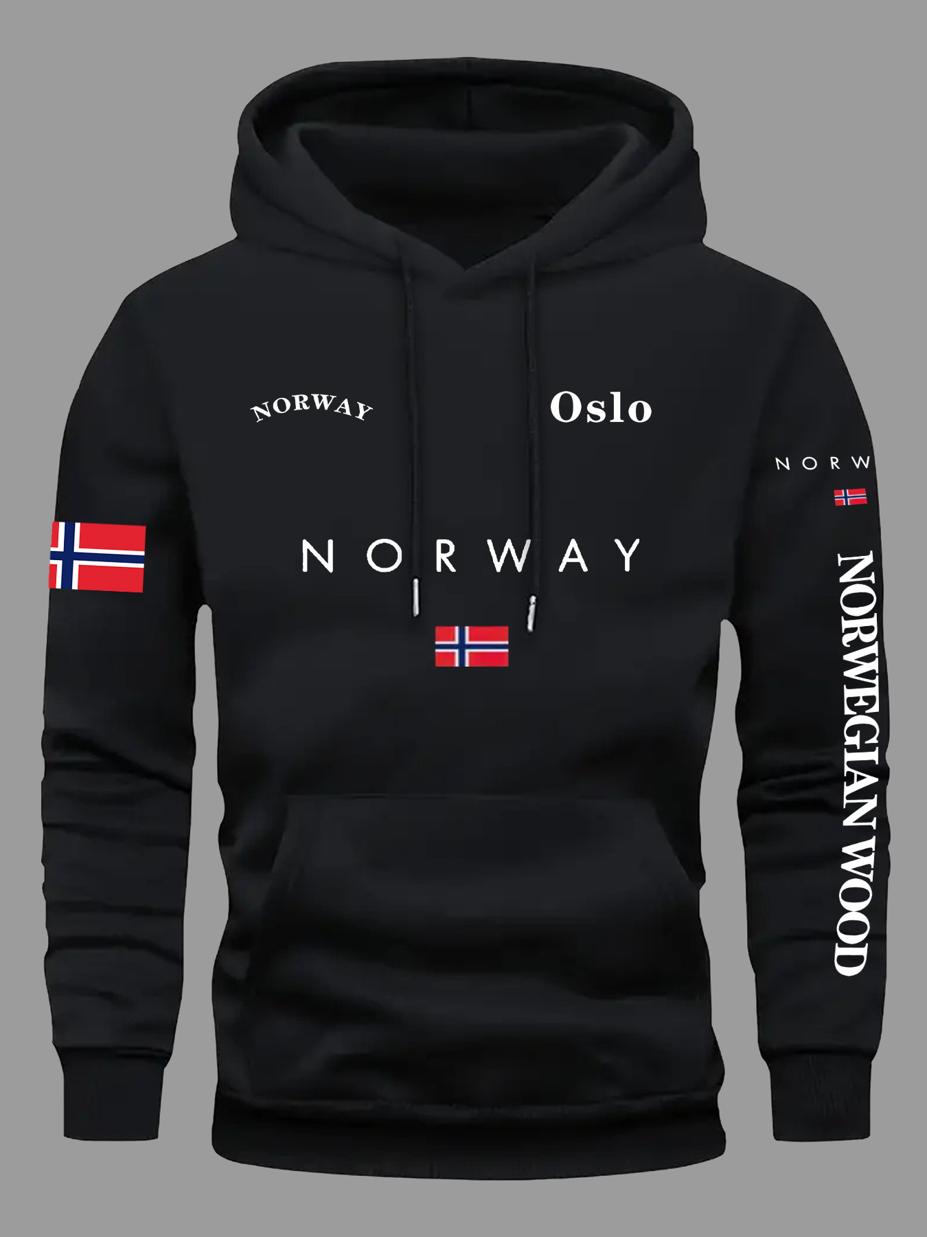 NORWAY Flag Hoodies Men Women  - Outdoor Adventure Outfit avis et prix