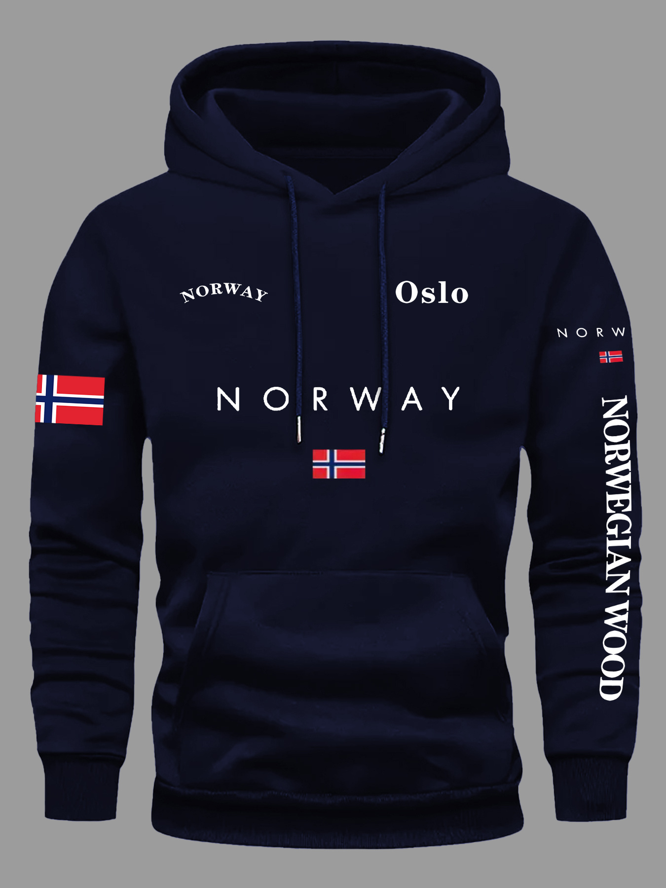 NORWAY Flag Hoodies Men Women  - Outdoor Adventure Outfit avis et prix