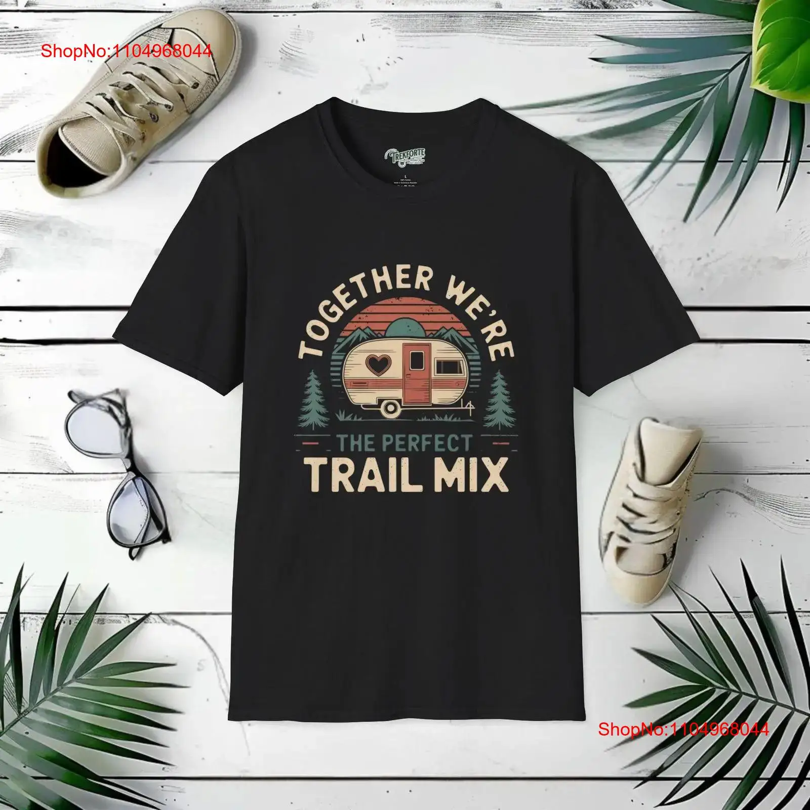Trail Mix Duo T Shirt Perfect  - Outdoor Adventure Outfit avis et prix