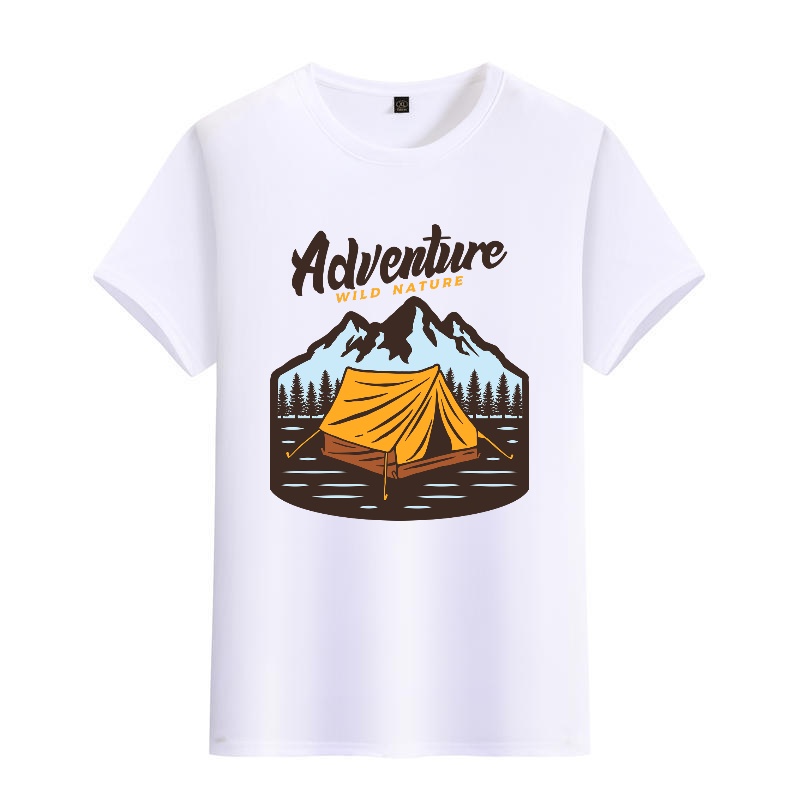 Men's Black Round-Neck Short-S - Outdoor Adventure Outfit avis et prix