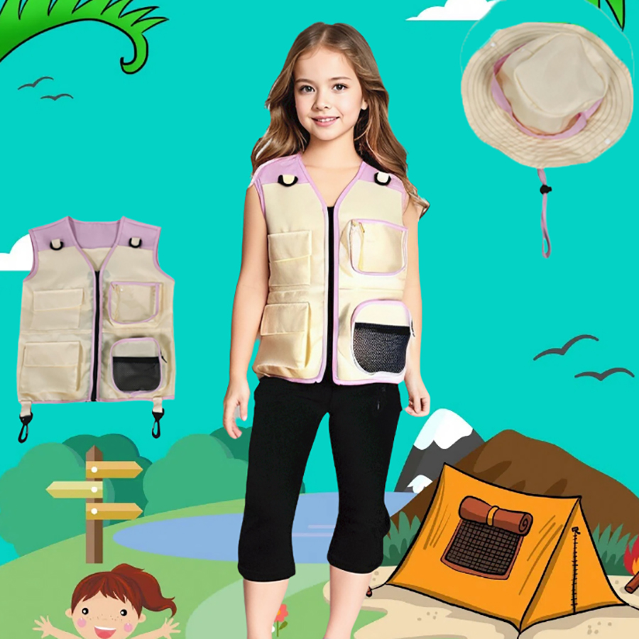 Children Explorer Vest Hat Sui - Outdoor Adventure Outfit avis et prix