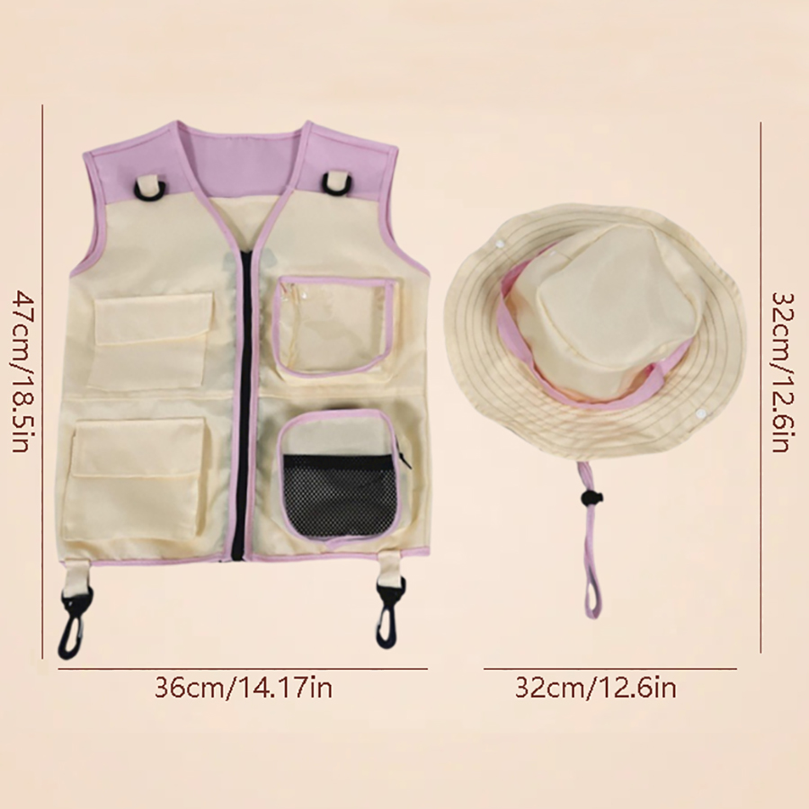 Children Explorer Vest Hat Sui - Outdoor Adventure Outfit avis et prix