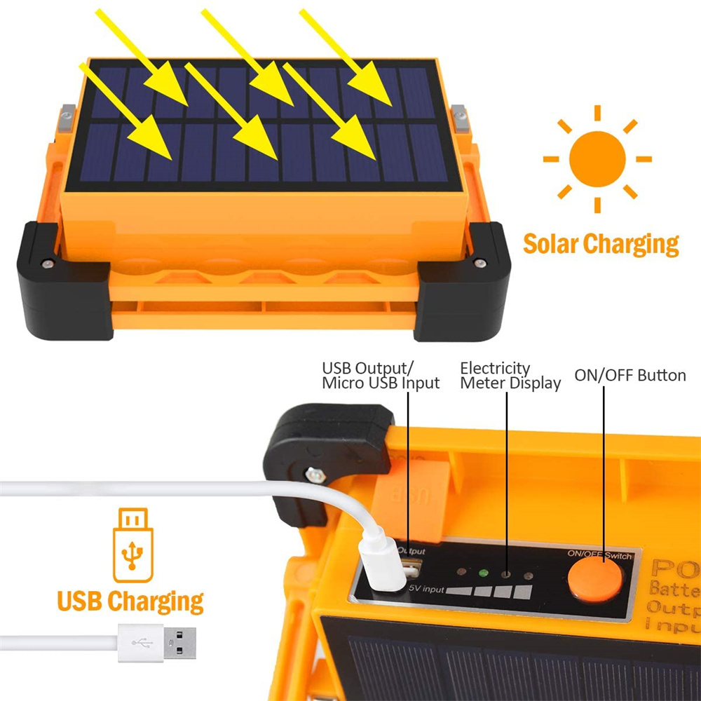 350W Rechargeable LED Solar Wo - Outdoor Adventure Jobs avis et prix