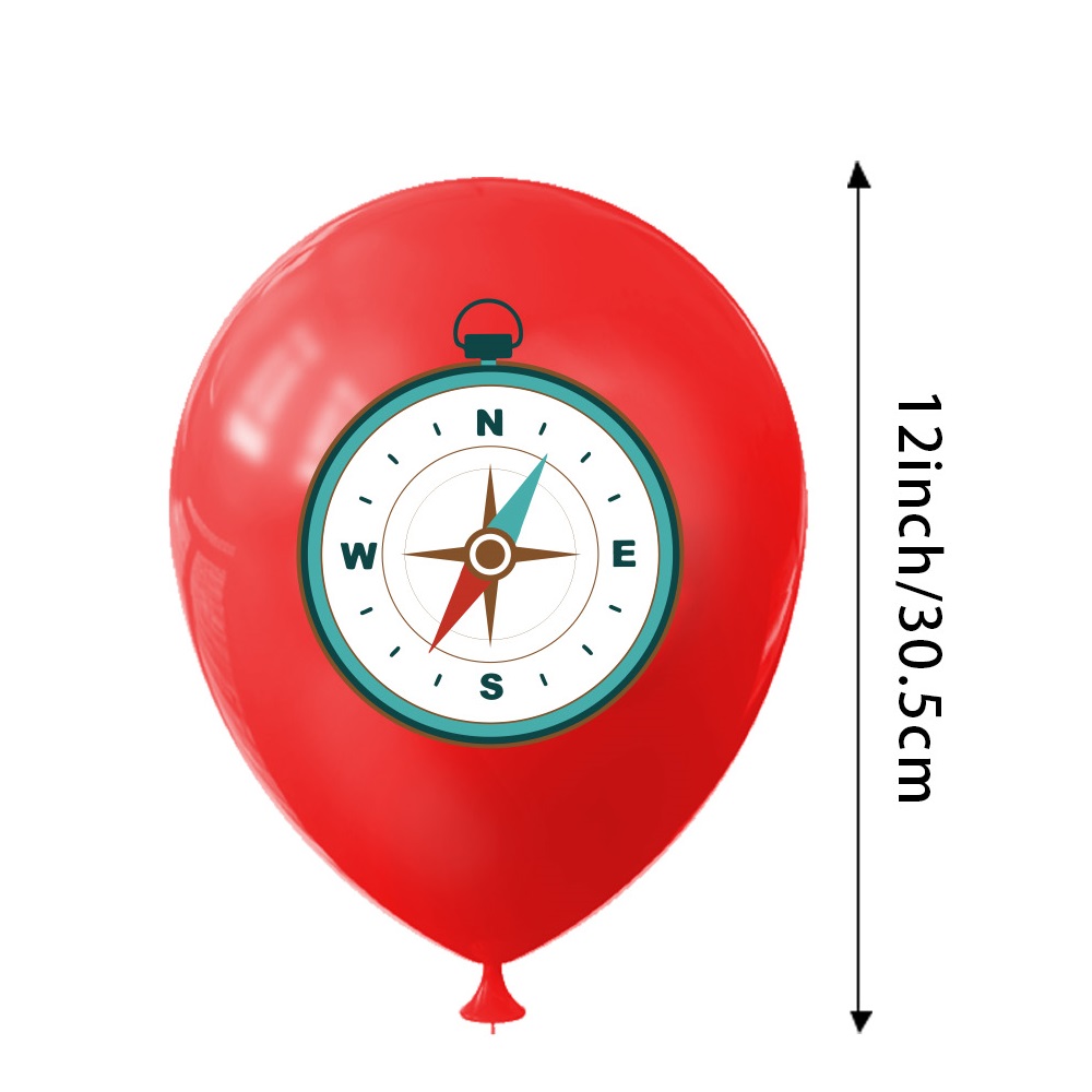 9pcs Happy Camping Balloon, Ou - Outdoor Adventure Girl avis et prix