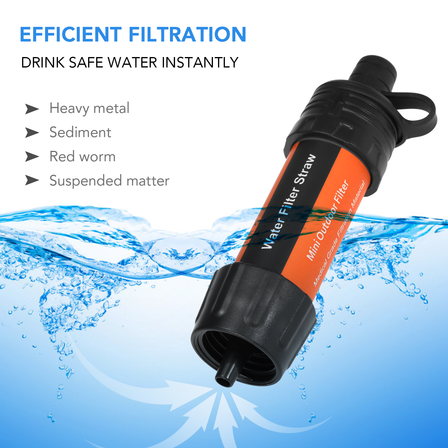 Outdoor Water Filter Straw Wat - Water Filter Straw avis et prix