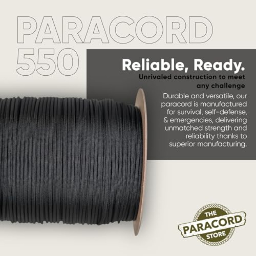 Type III 550 Paracord - 1000 F - Paracord 550 Feet avis et prix