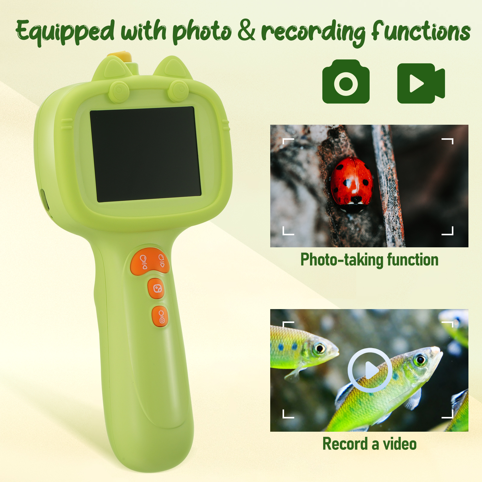 Kids Camera Borescope with Lig - Outdoor Adventure Girl avis et prix