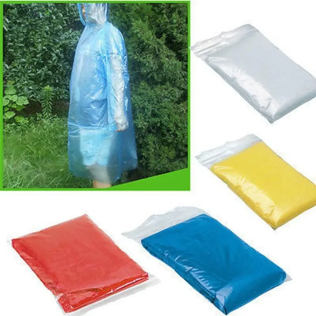 5/10PC Disposable Raincoat Adu - Outdoor Adventure Girl avis et prix