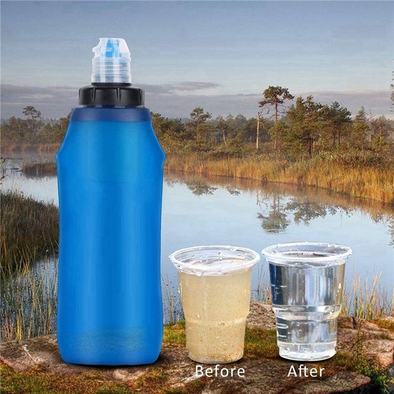 3 Pcs 500Ml Water Filter Bottl - Water Filter Straw avis et prix