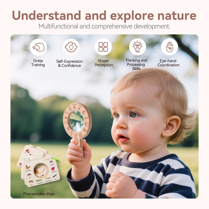 Wooden Montessori Toy Magnifyi - Outdoor Adventure Gifts avis et prix