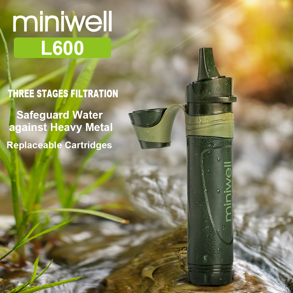 Miniwell L600 Outdoor Survival - Water Filter Straw avis et prix