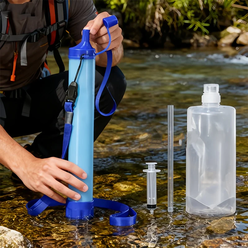 1pcs Outdoor Water Filter, Per - Water Filter Straw avis et prix