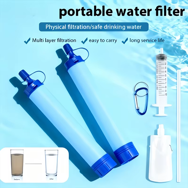 1pcs Outdoor Water Filter, Per - Water Filter Straw avis et prix